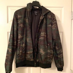 Lightweight Camo Rain Jacket